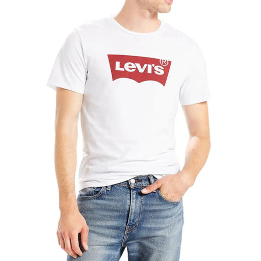 Levi`s - Men T-Shirt - white / XS - Clothing T-shirts