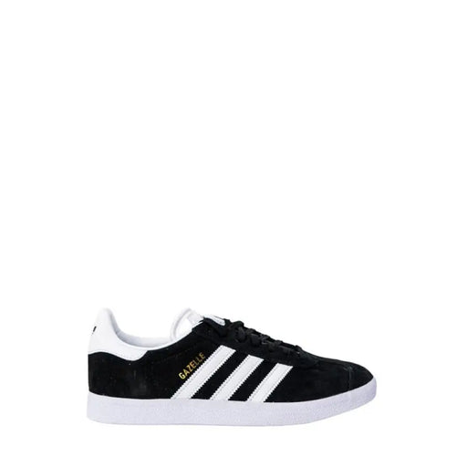 Black Adidas Gazelle sneaker with white stripes and sole from Adidas Men Sneakers