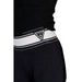 Black athletic leggings with Guess logo waistband in Guess Active Women Trousers