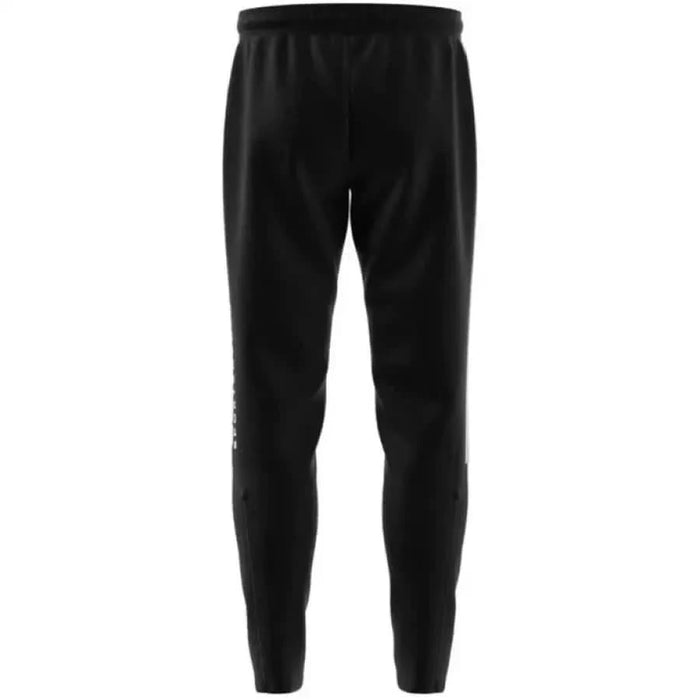 Black tapered athletic training pants from Adidas for men