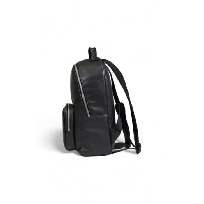 Black Calvin Klein Women Bag with side pockets and reflective trim for added visibility