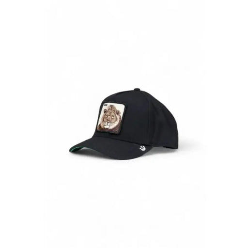 Black baseball cap featuring a tiger patch from Goorin Bros Men Cap collection