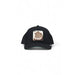 Black baseball cap featuring a tiger patch, designed by Goorin Bros for men