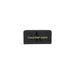 Black Calvin Klein Jeans women’s wallet with gold lettering and zipper closure