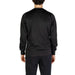 Back view of a black crewneck sweatshirt from Alviero Martini Prima Classe for men