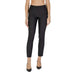 Black cropped dress pants with slim fit by Sandro Ferrone for women