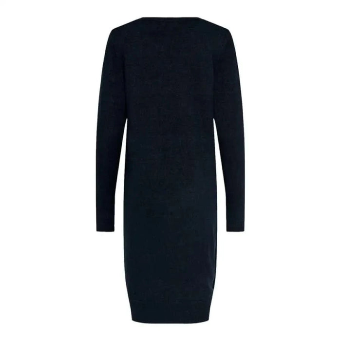 Fall winter product - Jacqueline De Yong black dress with long sleeve and slit.