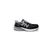 Black and gray New Balance athletic sneaker featuring a chunky sole for optimal support