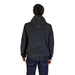 Black hooded sweatshirt viewed from behind in Calvin Klein Jeans Men Jacket collection