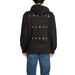 Black hooded sweatshirt featuring CALVIN KLEIN JEANS text for Calvin Klein men fashion