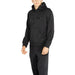 Black hooded sweatshirt featuring CALVIN text from Calvin Klein Sport collection