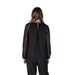 Black jumpsuit with sheer long sleeves viewed from behind in Vila Clothes Women Dress