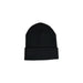 Black knit beanie with folded cuff from Armani Exchange Men Cap collection