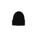 Black knit beanie with a folded brim from Calvin Klein Women Cap collection