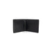 Calvin Klein - Black leather bifold wallet with multiple card slots for men