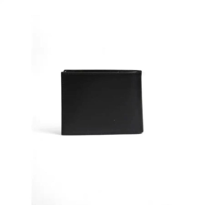 Calvin Klein Men Wallet - Black Leather Bifold Wallet for Sale