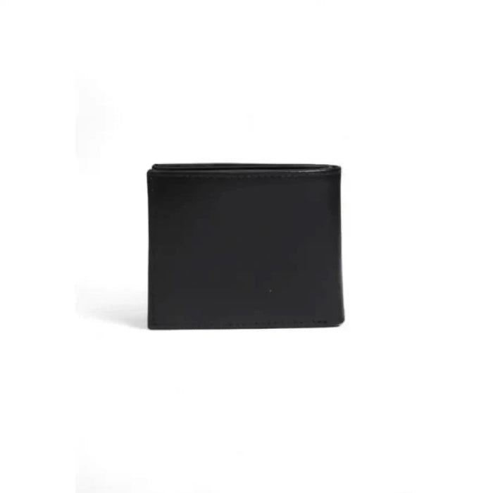 Elegant Calvin Klein black leather bifold wallet for men