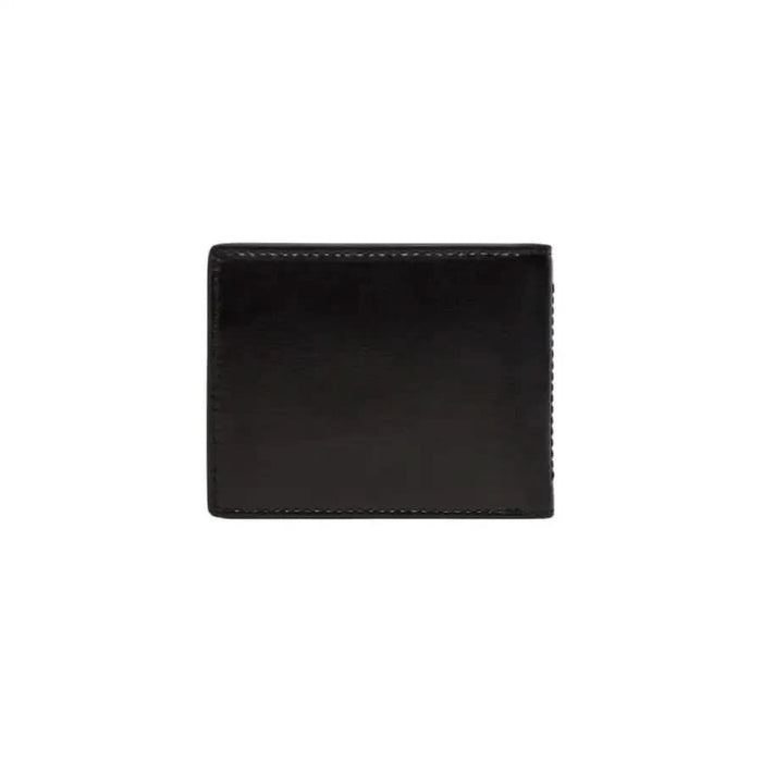 Black leather bifold wallet from Calvin Klein for stylish Calvin Klein men