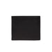 Black leather bifold wallet by Tommy Hilfiger for men, showcasing sleek design and premium quality