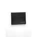 Black leather Calvin Klein card holder wallet displayed in product Calvin Klein Men Wallet