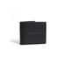 Calvin Klein black leather wallet with embossed logo for men