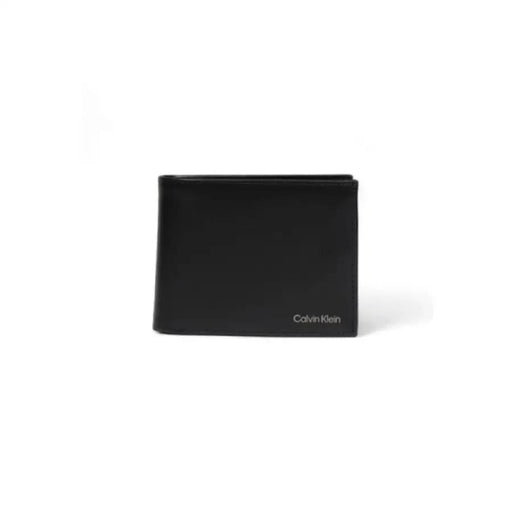 Black Leather Calvin Klein Men Wallet Featured in Calvin Klein - Calvin Klein Men Wallet