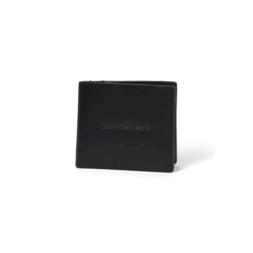 Black Leather Calvin Klein Wallet Displayed in Product Calvin Klein Men Wallet