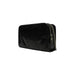 Black leather clutch purse with chain strap from Calvin Klein Women Bag collection