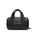 Black leather handbag with Calvin Klein Jeans branding displayed in Calvin Klein Jeans Women Bag