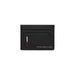 Black leather Tommy Hilfiger card holder with multiple slots for Tommy Hilfiger men wallet