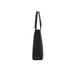 Black leather tote bag with long handles from Calvin Klein Women Bag collection