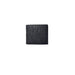 Armani Exchange Men Wallet showcasing a black leather design with an embossed text pattern