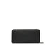 Calvin Klein Jeans Women’s black leather zip-around wallet or clutch purse