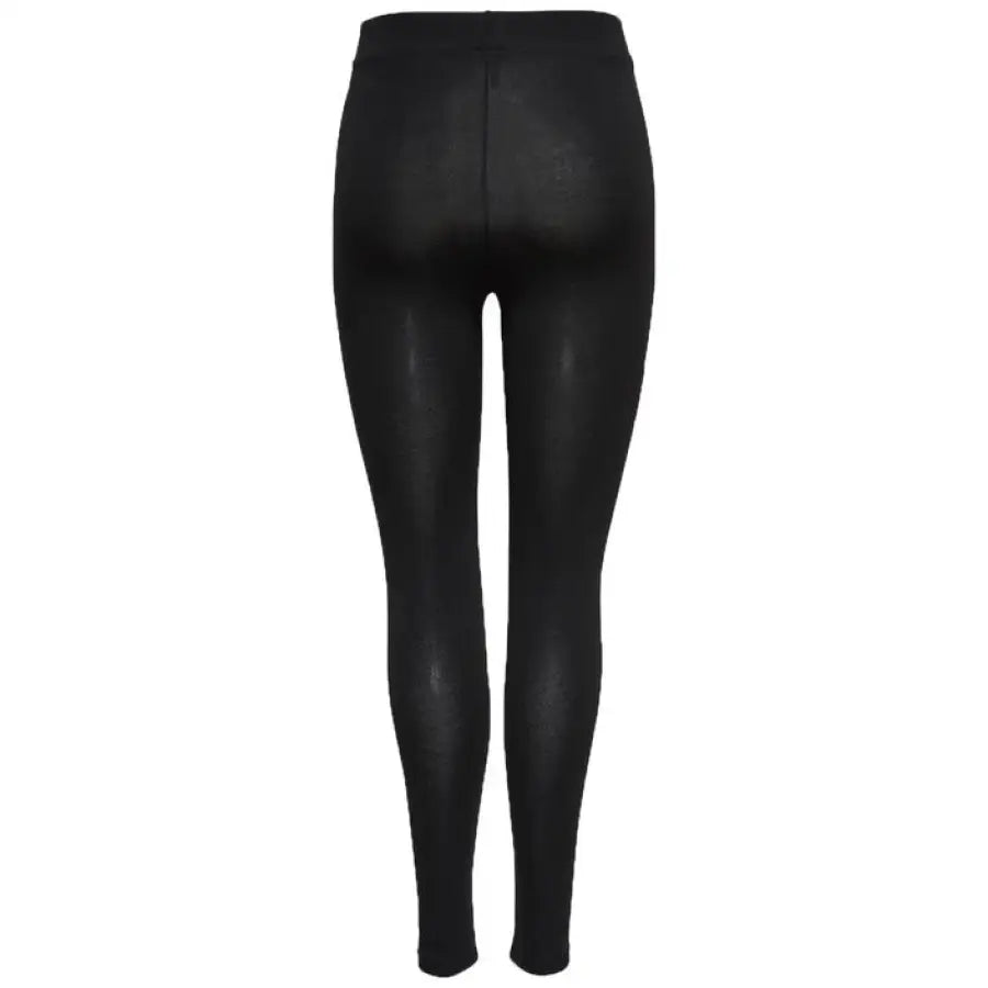 Black Only Women Leggings ideal for fitness, casual wear, and comfort