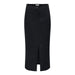 Black maxi skirt with front slit from Jacqueline De Yong Women Skirt collection