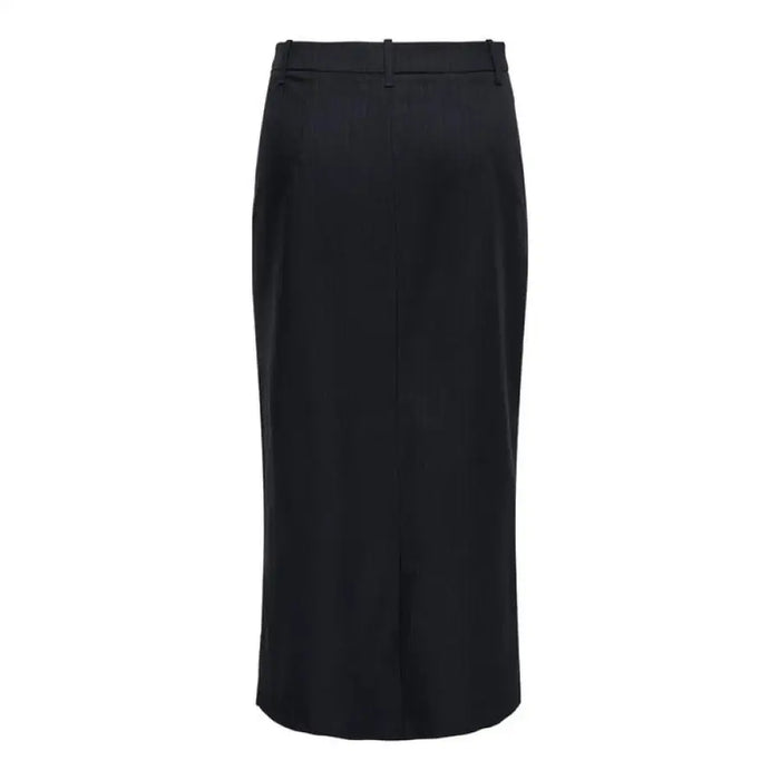 Black midi-length pencil skirt by Jacqueline De Yong, perfect for chic and stylish outfits