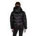 Black puffy winter jacket from the back, Calvin Klein Jeans Women’s Jacket