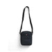 Black shoulder bag with long strap and tricolor logo by Tommy Hilfiger Men Bag