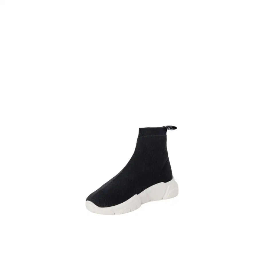 Black sock-like sneaker with white chunky sole from Love Moschino Women Sneakers
