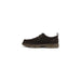 Black suede casual shoe with brown sole from Calvin Klein Men Lace Ups Shoes