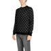 Black sweater with gray chevron pattern from Antony Morato Men Knitwear collection