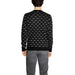 Black sweater with gray arrow pattern from Antony Morato Men Knitwear collection