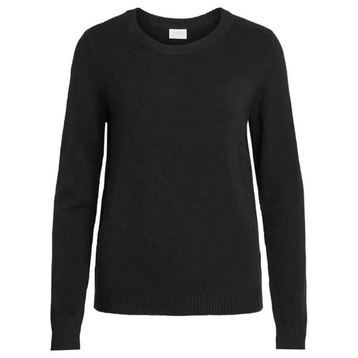 Vila Clothes - Women Knitwear - black / XS - Clothing