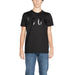 Black Icon Men T-Shirt featuring bold ICON text across the chest