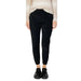 Black high waist tapered trousers from Hanny Deep suitable for women’s fashion