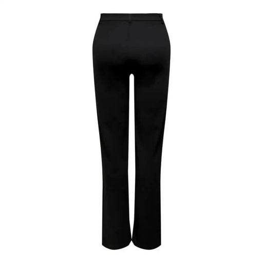 Yong Jacqueline women trousers with high waist and flared waistbands