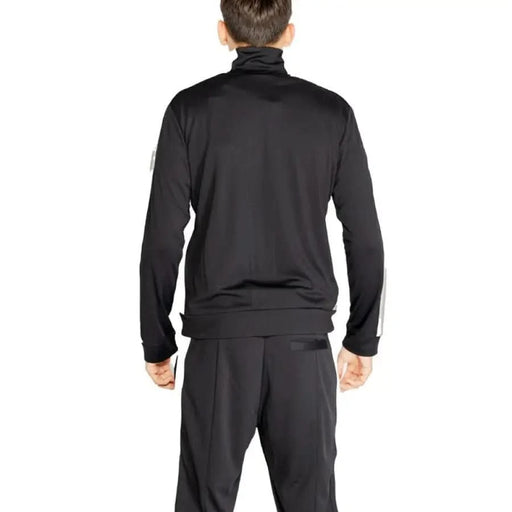 Black turtleneck sweater on a person from behind in Calvin Klein Sport Men Sweatshirts