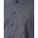 Idra Idra men shirt featuring black and white polka print with chest detail.