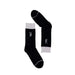 Emporio Armani Underwear Men Black and White Socks with EA Branding Displayed