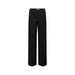 Black wide-leg dress pants with high waist from Only Women Trousers collection